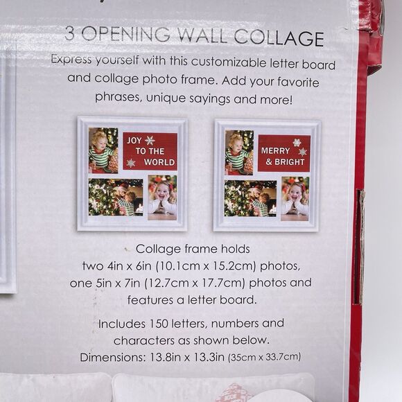 NEW Malden 3 Opening Letter Board Wall Collage Photo Frame 150 Characters - Picture 3 of 4